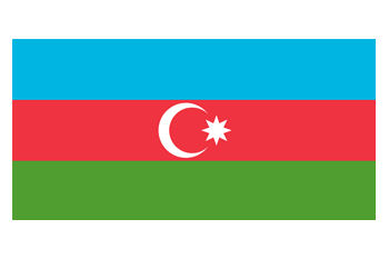 Azerbaijan Flag