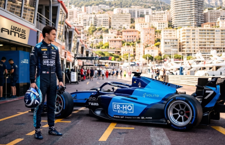 Dino Beganovic DAMS F2 driver 2026 Ferrari Driver Academy biography