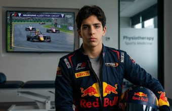 Ernesto Rivera Campos Racing F3 2026 physiotherapy recovery Melbourne