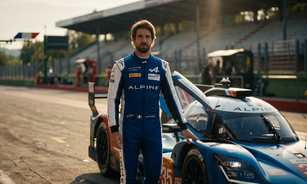 António Félix da Costa Alpine Endurance Team number 35 WEC 2026 Imola A424 Hypercar Ferdinand Habsburg Charles Milesi