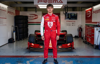 Louis Sharp PREMA Racing Formula 3 driver 2026 New Zealand British racer