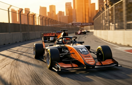 Hiyu Yamakoshi Van Amersfoort Racing Formula 3 car on track 2026