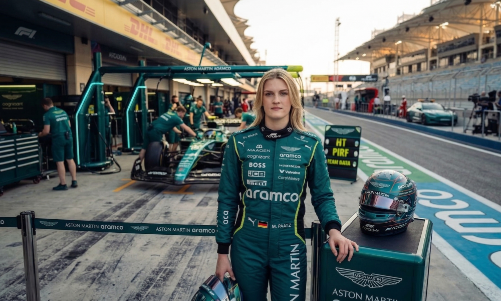 Mathilda Paatz PREMA Racing F1 Academy 2025 single-seater on track