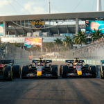 Miami Grand Prix pole position history Leclerc Perez Verstappen Antonelli F1 2022 2023 2024 2025