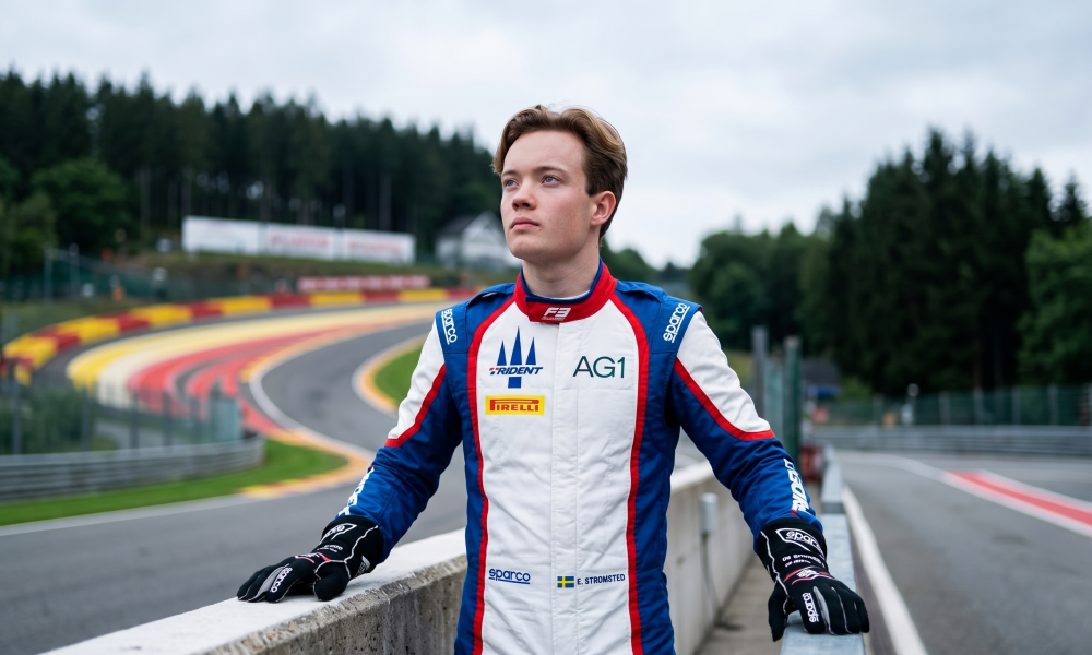Noah Strømsted Trident Motorsport FIA Formula 3 2026 Danish driver biography career Spa victory Mercedes junior