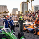 Alex Palou Chip Ganassi Racing IndyCar Long Beach 2026 championship lead analysis Push to Pass investigation