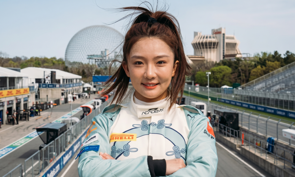 Shi Wei Wild Card F1 Academy Chinese female racing driver Shanghai 2026 Hitech