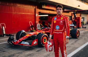 Charles Leclerc Ferrari F1 driver 2026 biography portrait pit lane