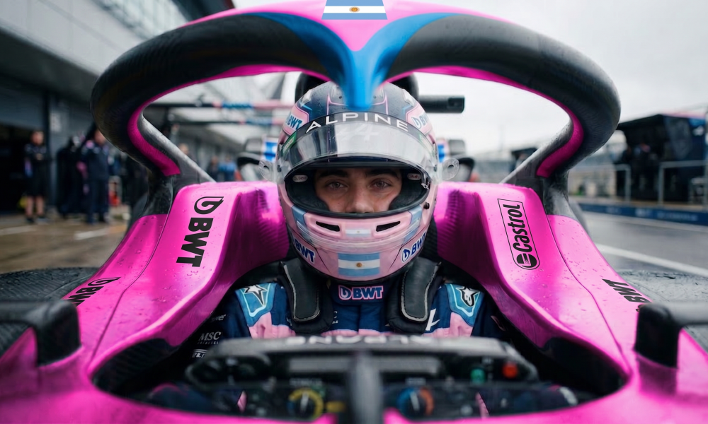 Franco Colapinto Alpine A526 Silverstone filming day April 16 2026 F1 sabotage claims response