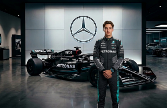George Russell Mercedes AMG F1 2026 biography King's Lynn Norfolk career GP3 F2 Williams champion