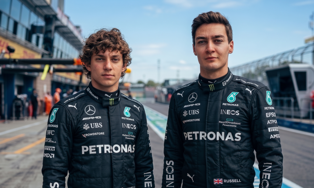 2026 Canadian Grand Prix FP1 results Kimi Antonelli Mercedes fastest Circuit Gilles Villeneuve Montreal groundhog red flag