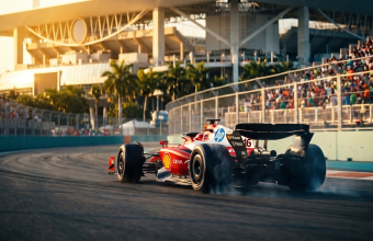 Charles Leclerc Ferrari SF-26 leads Free Practice 1 at 2026 Miami Grand Prix Miami International Autodrome