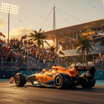 Lando Norris McLaren MCL40 claims Sprint Qualifying pole position at 2026 Miami Grand Prix Miami International Autodrome