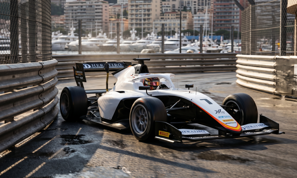 F3 Monaco 2026 Free Practice Results: Naël Fastest as Wharton Crashes Heavily at Swimming Pool
